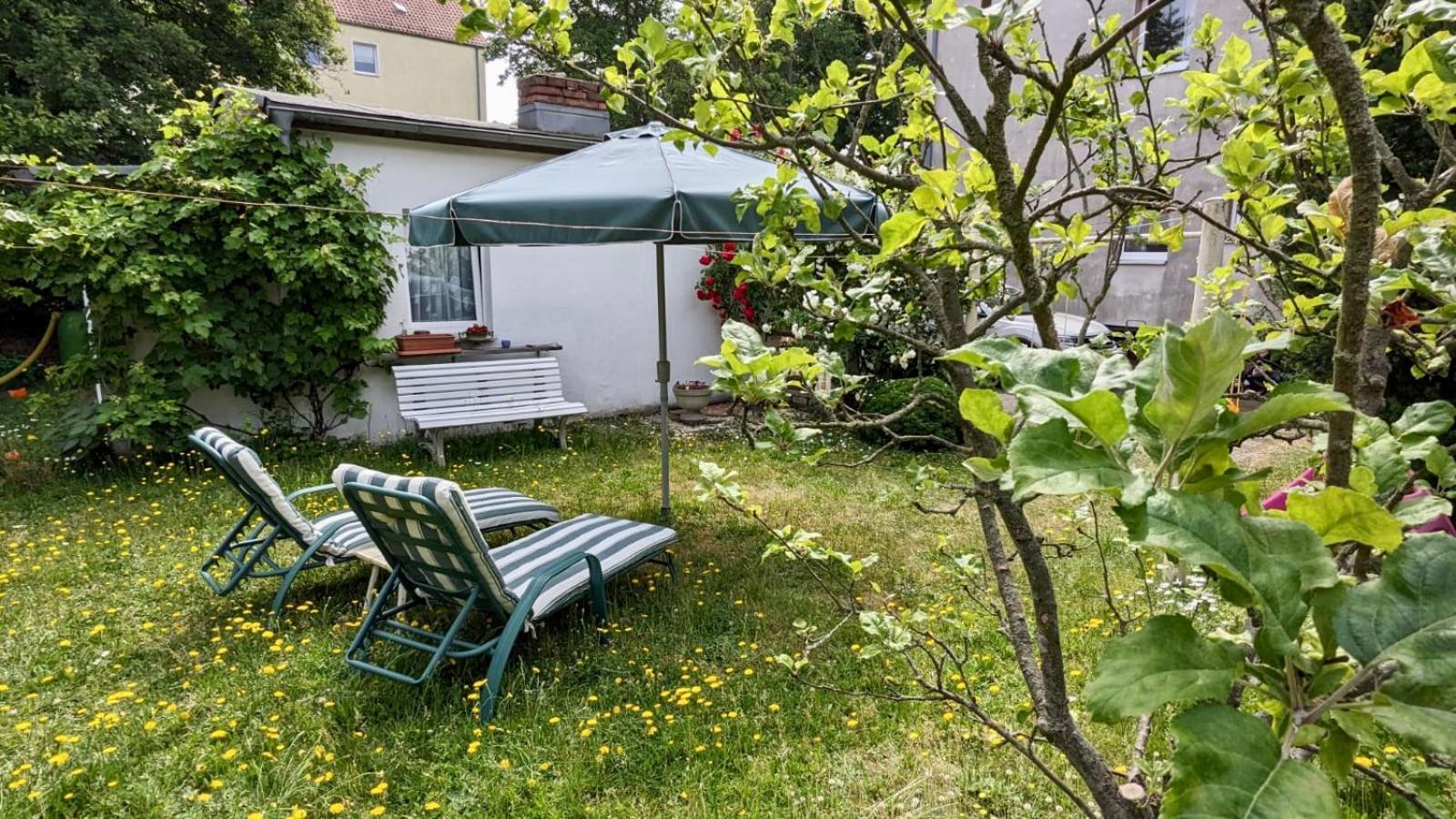 Grosse Ferienwohnung Mit Loggia Und Garten In Cottbus Eksteriør billede